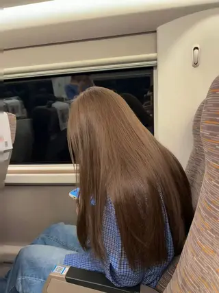 カラー パーマ ヘアアレンジ メンズ 🤍レイヤーカット/ ベージュヘア🤍のヘアスタイル