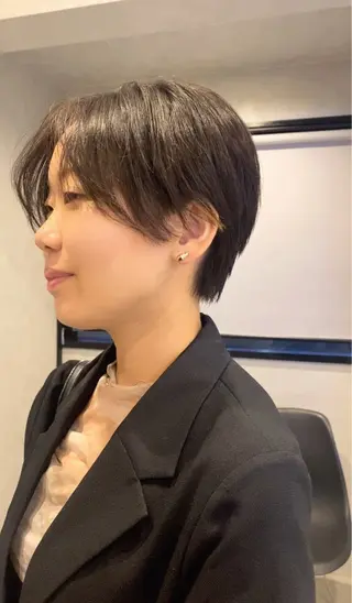 ショート Agu hair lang屋島店所属・大林　恵理 【Agu 屋島】のヘアスタイル