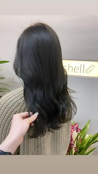 セミロング カラー 透明感カラー/艶髪 ♥柏谷菜穂♥のヘアスタイル