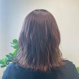 ミディアム ハイトーン/暖色/ 眉/メイク/Rinaのヘアスタイル