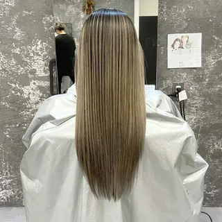 ロング カラー アンドウ ユウ/ レイヤーカット/韓国のヘアスタイル