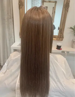 ロング カラー 韓国🇰🇷 ✂︎hair 内田愛のヘアスタイル
