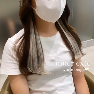 ロング カラー ブリーチなしWカラー 🎀韓国ヘア/amiのヘアスタイル