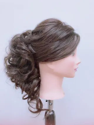 ロング Delight ヘアメイク着付けのヘアスタイル