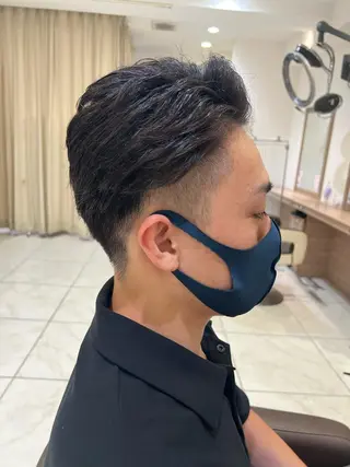 メンズ 顔周り/韓国レイヤー junkaのヘアスタイル