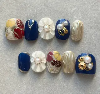 ネイル Ray. ／綺麗目ニュアンスのネイルデザイン