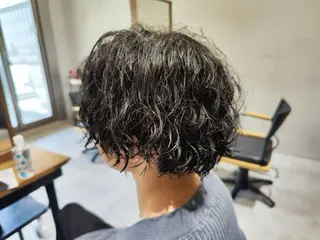 メンズ スガト カラーモデル募集中のヘアスタイル