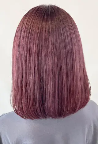 ミディアム カラー FLAGS YAMATOのヘアスタイル