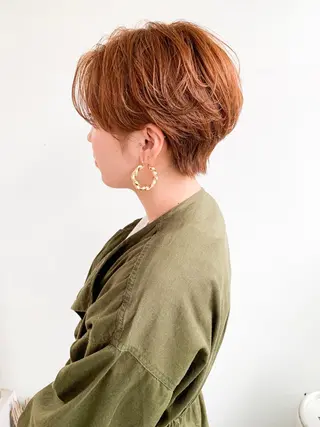 ショート カラー ショート/レイヤー なら石井知希のヘアスタイル