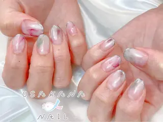 ネイル OSAKNA NAIL しおん🐠のネイルデザイン