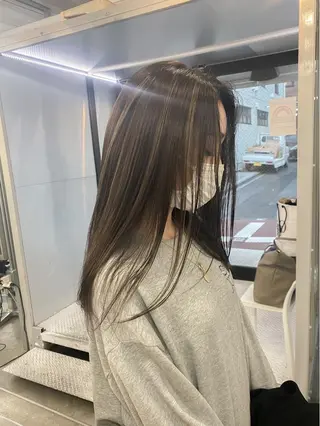 ミディアム カラー 海外デザイン🇺🇸 石渡諒太のヘアスタイル