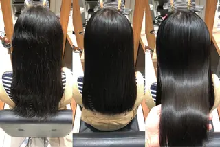 ロング ディレクター ノナカのヘアスタイル