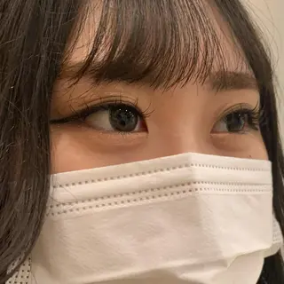 マツエク・マツパ 似合わせカット暖色 カラーhiyonaのヘアスタイル