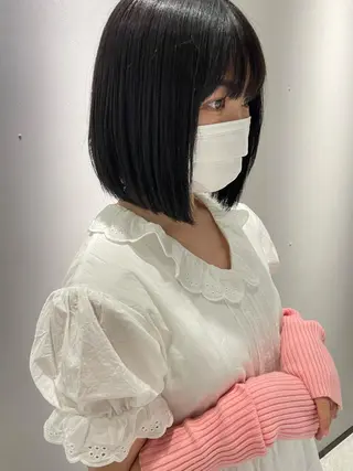 ミディアム カラー コイデ リュウセイのヘアスタイル