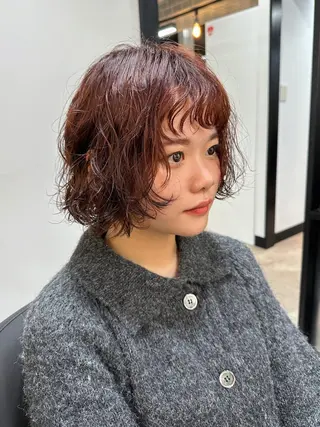 ショート パーマ FBeauty 青山店所属・パーマ特化美容師 表参道のヘアスタイル