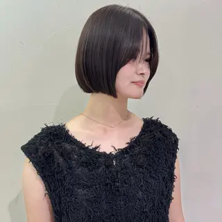 ショート カラー album銀座店所属・ボブ特化/ 銀座/シンヤのヘアスタイル