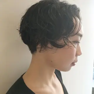 ショート icie所属・大阪ヴィーガンサロン KANAKOのヘアスタイル