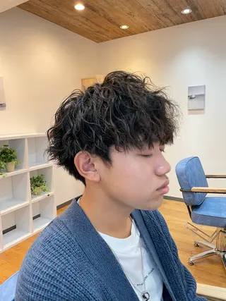 ショート Aguhairponte所属・メンズ 特化・川田のヘアスタイル