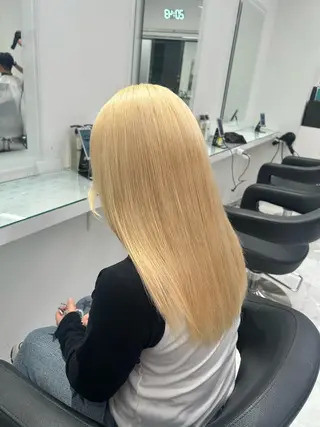 セミロング カラー 🩷暖色カラー🩷 BONのヘアスタイル