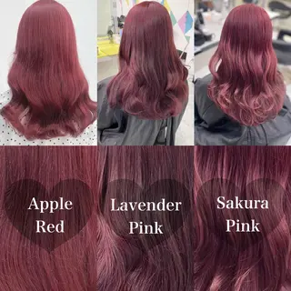カラー 🍒レイヤーカット/ 暖色カラー🍒のヘアスタイル