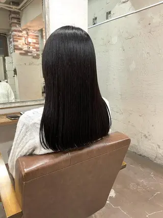 ロング カラー 桐原 竜也のヘアスタイル