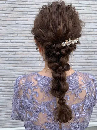 ヘアアレンジ foglia所属・foglia🌼 根本結衣のヘアスタイル
