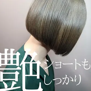 ミディアム Ash 店長　山下達也のヘアスタイル