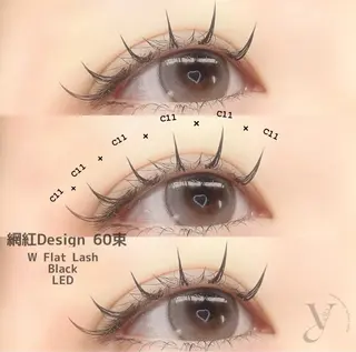 マツエク・マツパ 𝐧𝐞𝐨𝐧新宿 ❤️𝐀𝐲𝐚のマツエク・マツパデザイン