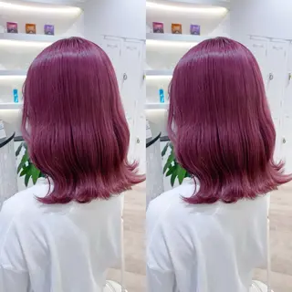 カラー 🎀ピンクカラー/ 推しカラー/のの🎀のヘアスタイル