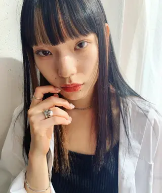 ロング カラー パーマ ヘアアレンジ メンズ キッズ ネイル マツエク・マツパ SALOWIN梅田茶屋町店所属・ウルフレイヤーカット /チヒロのヘアスタイル