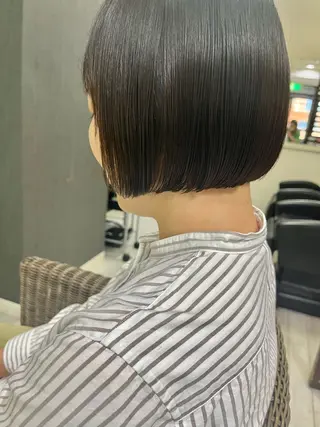 ショート ママ美容師 ＊ヒマワリのヘアスタイル
