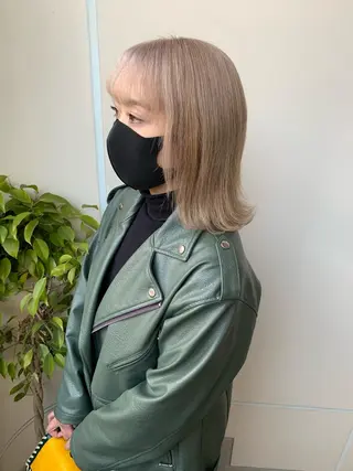 ミディアム カラー ママ美容師まつげ 🤍まき🤍のマツエク・マツパデザイン