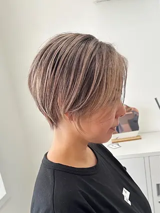 ショート カラー hair salon suiw所属・suiw ♡AYA♡のヘアスタイル