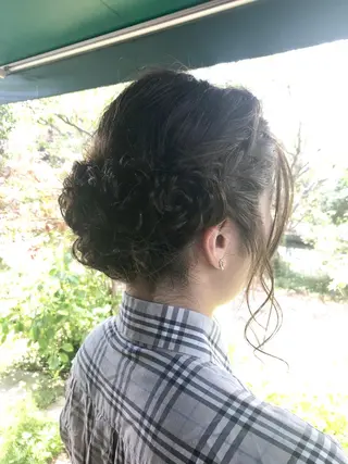 ヘアアレンジ MIZUKI🫧ྀི 韓国ヘアAFLOATのヘアスタイル
