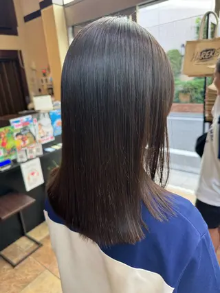 ミディアム パーマ HAREKE Loopidea所属・鈴木結花/立川美容師 /モデル募集のヘアスタイル
