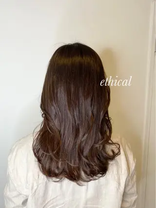 ロング 【エシカル】 HOSOMIのヘアスタイル