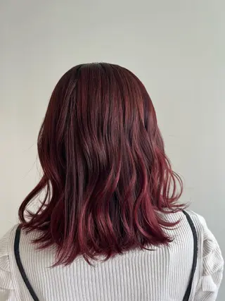 カラー 瀬戸 杏珠のヘアスタイル