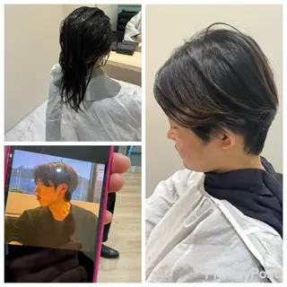 ショート 丹野 圭太のヘアスタイル