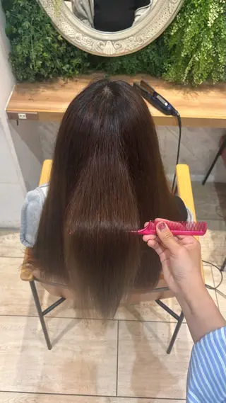 ロング 横浜🎶エクステ💟 ピンク🩷なつみ🎀のヘアスタイル