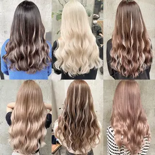 ロング カラー ヘアアレンジ TATSUYA アートディレクターのヘアスタイル