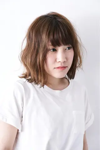 ショート カラー パーマ 年間1500人担当 代表 南一路のヘアスタイル