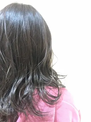 セミロング 有働 直広のヘアスタイル