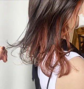 カラー すずき えりのヘアスタイル