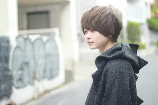 ショート *くせ毛に特化* 【yun】のヘアスタイル