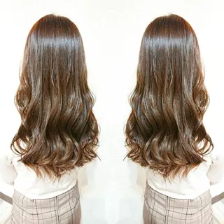 ロング カラー ACROあべの店所属・艶カラー/インナー /グラデ/大西小百合のヘアスタイル