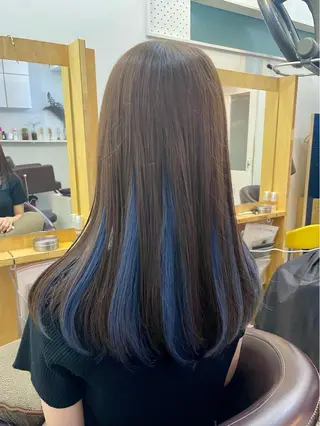 セミロング カラー 🎀 原宿/ブリーチ 🎀　♡Reina♡のヘアスタイル