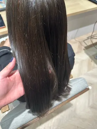 ロング 小澤 真帆のヘアスタイル