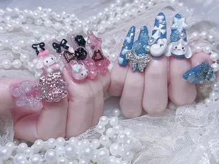 ネイル Mina🧸 韓国風ネイル🎀のネイルデザイン