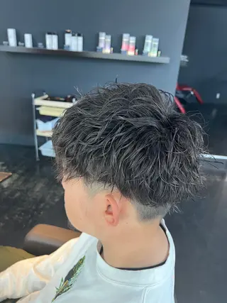 ショート パーマ メンズ Soul eater KANATAのヘアスタイル
