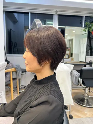 ショート カラー sara/ハンサム ショート【蔵前】のヘアスタイル